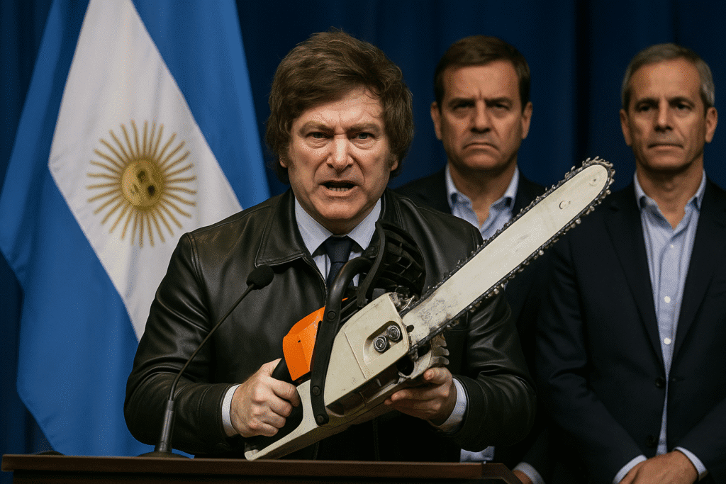 milei motosierra