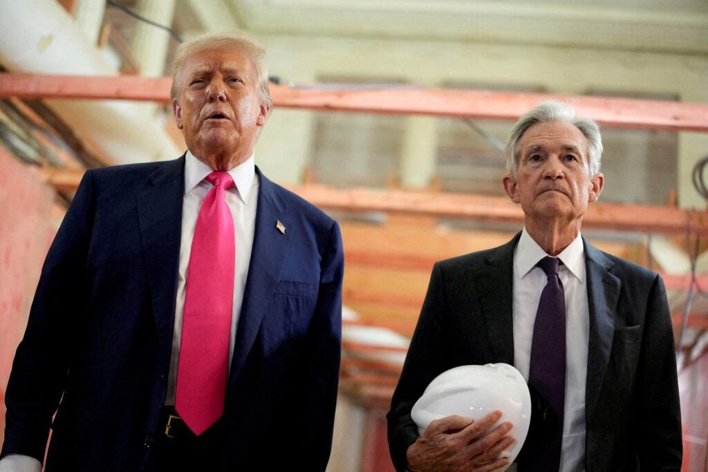 trump y powell